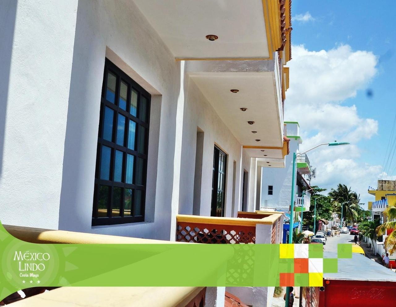 Hotel Mexico Lindo 마아우알 외부 사진