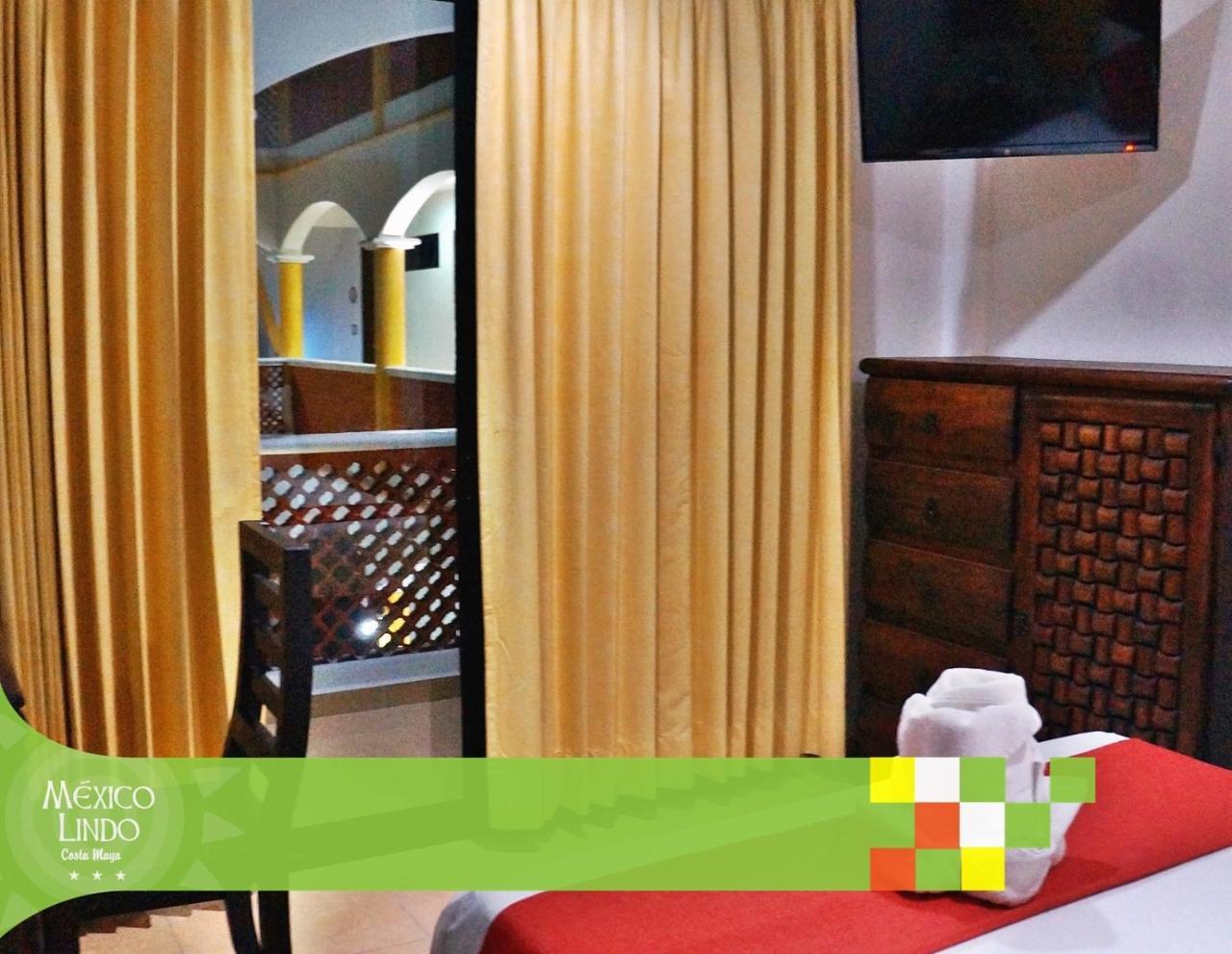 Hotel Mexico Lindo 마아우알 외부 사진