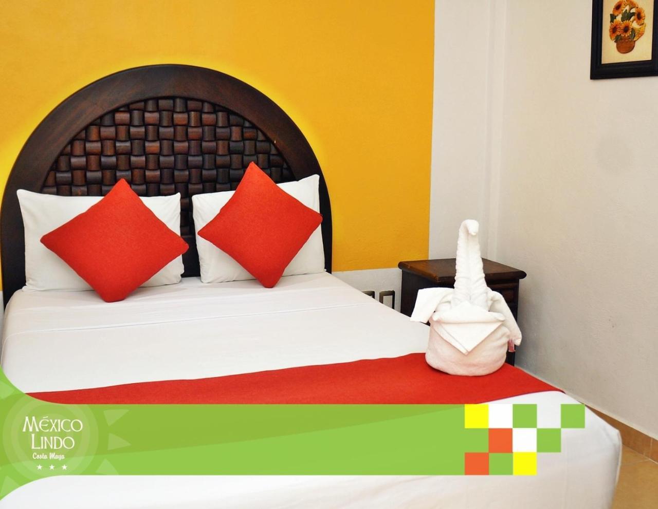Hotel Mexico Lindo 마아우알 외부 사진