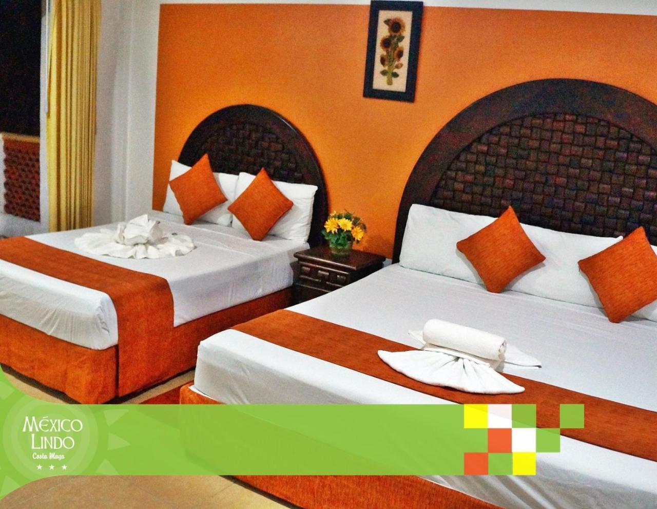 Hotel Mexico Lindo 마아우알 외부 사진